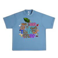Pebble Blue 100 days of doing teacher stuff Urban Heavy Tee - Artiststas