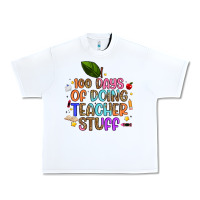White 100 days of doing teacher stuff Urban Heavy Tee - Artiststas