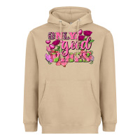 Mushroom Valentine's Day Only Good Vibes Heavyweight Hoodie - FaDigitalArtStudio