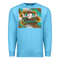 Ocean Blue baseball mom squad tumbler Premium Sweatshirt - BundleAndBundleShop