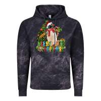Cloud Black Merry Christmas Penguin Vintage Hoodie - LillyAllenDesigns