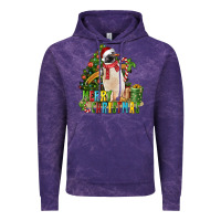 Cloud Purple Merry Christmas Penguin Vintage Hoodie - LillyAllenDesigns