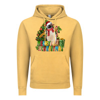 Vintage Mustard Merry Christmas Penguin Vintage Hoodie - LillyAllenDesigns