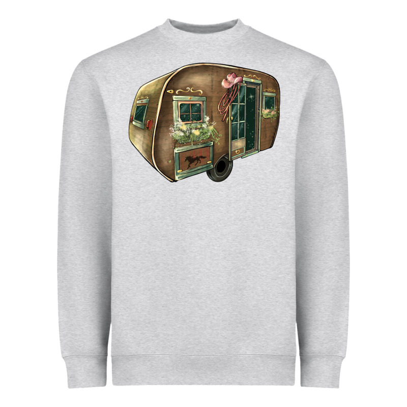 Caravan Heavyweight Sweatshirt by HowdyJamesFarm | Teevron
