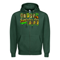 Sports Green St. Patrick's Happy St. Patrick's Day camper Zipper Hoodie - OliviaCreatesArt