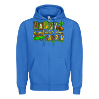 True Royal St. Patrick's Happy St. Patrick's Day camper Zipper Hoodie - OliviaCreatesArt