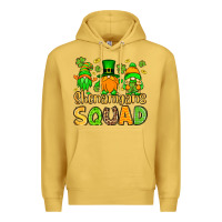 Antique Gold St. Patrick's Shenanigans squad gnomies Premium Hoodie - OliviaCreatesArt