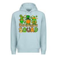 Blue Mist St. Patrick's Shenanigans squad gnomies Premium Hoodie - OliviaCreatesArt