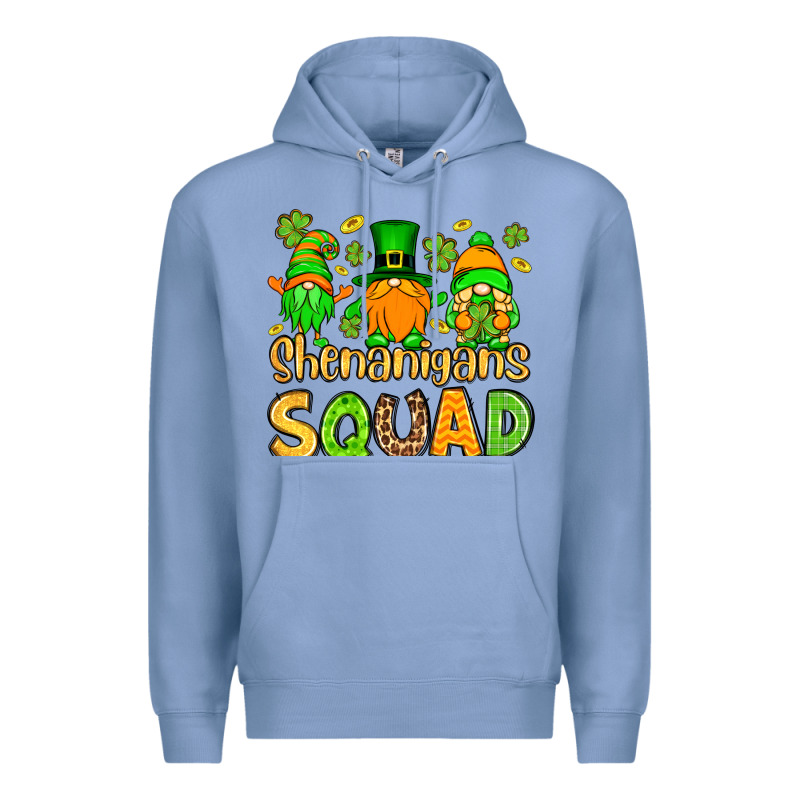 St. Patrick's Shenanigans Squad Gnomies Premium Hoodie by OliviaCreatesArt | Teevron