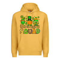 Mustard St. Patrick's Shenanigans squad gnomies Premium Hoodie - OliviaCreatesArt