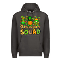 Smoke St. Patrick's Shenanigans squad gnomies Premium Hoodie - OliviaCreatesArt