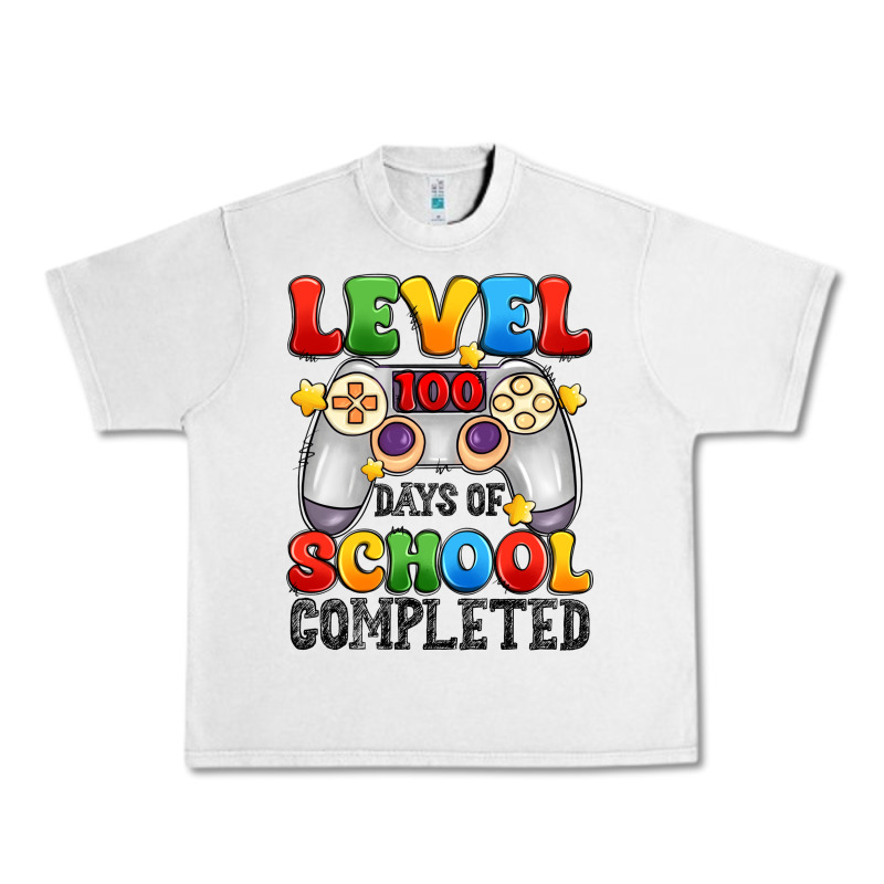 Level 100 Days Of School Completed Urban Heavy Tee by Artiststas | Teevron