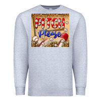 Heather Grey pitch please tumbler Premium Sweatshirt - BundleAndBundleShop