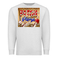 Oatmeal Heather pitch please tumbler Premium Sweatshirt - BundleAndBundleShop