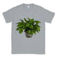Heather Grey Peace Lily Classic Tee - LillyAllenDesigns