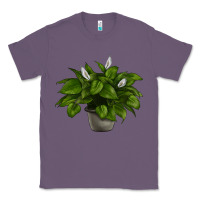 Lavender Peace Lily Classic Tee - LillyAllenDesigns