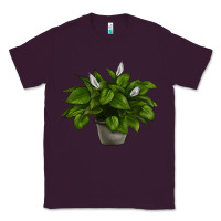 Plum Peace Lily Classic Tee - LillyAllenDesigns