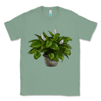 Sage Peace Lily Classic Tee - LillyAllenDesigns