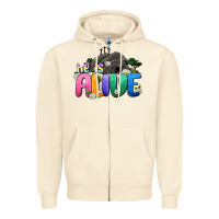 Sandshell Easter Day He is alive Zipper Hoodie - OliviaCreatesArt