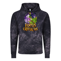 Cloud Black Hocus Croakus Frog Vintage Hoodie - LillyAllenDesigns