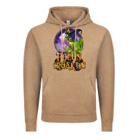 Vintage Coffee Hocus Croakus Frog Vintage Hoodie - LillyAllenDesigns