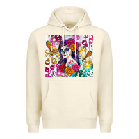 Sandshell sugar skull girl Premium Hoodie - RanaPortraitStore