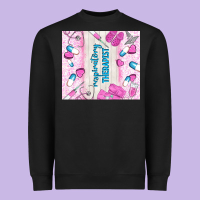Respiratory Therapist Heavyweight Sweatshirt Designed By Tumblerdesignbyshophia