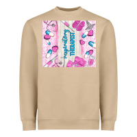 Mushroom respiratory therapist Heavyweight Sweatshirt - TumblerDesignByShophia