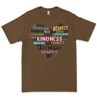 Cacao kindness heart Premium Tee - MaliasSmallBusiness