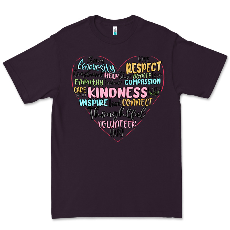 Kindness Heart Premium Tee by MaliasSmallBusiness | Teevron