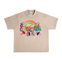 French Oak childcare life Urban Heavy Tee - Artiststas
