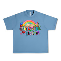Pebble Blue childcare life Urban Heavy Tee - Artiststas
