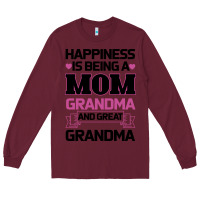 Burgundy Mom Grandma Long Sleeve Tee - Bettercallsaul