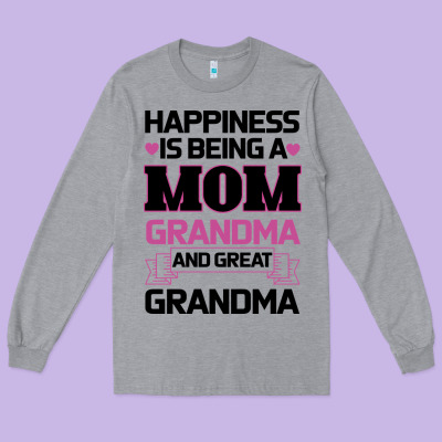 Mom Grandma Long Sleeve Tee Designed By Bettercallsaul