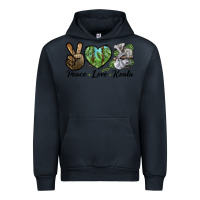 Navy peace love koala Urban Hoodie - LillyAllenDesigns