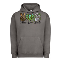 Pigment Tornado peace love koala Urban Hoodie - LillyAllenDesigns
