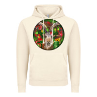 Vintage Artic Spanish Goat Christmas Ornament Vintage Hoodie - LillyAllenDesigns