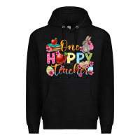 Black Easter Day One hoppy Teacher Premium Hoodie - OliviaCreatesArt