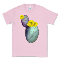 Bubblegum Pink Opunthia Santa Rita Cactus Classic Tee - LillyAllenDesigns