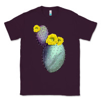 Plum Opunthia Santa Rita Cactus Classic Tee - LillyAllenDesigns