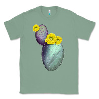 Sage Opunthia Santa Rita Cactus Classic Tee - LillyAllenDesigns