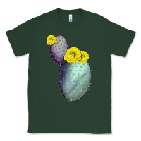 Sports Green Opunthia Santa Rita Cactus Classic Tee - LillyAllenDesigns