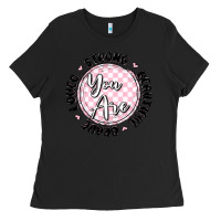 Black you are strong Ladies Tee - MaliasSmallBusiness
