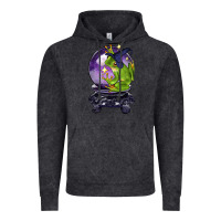 Vintage Black Halloween Frog With Crystal Ball Vintage Hoodie - LillyAllenDesigns