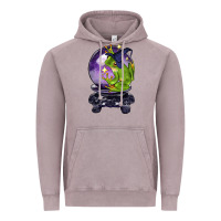 Vintage Zinc Halloween Frog With Crystal Ball Vintage Hoodie - LillyAllenDesigns