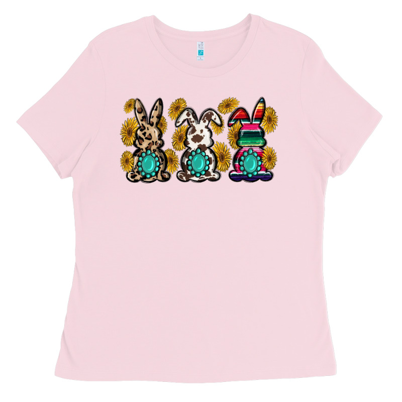 Western Bunny Ladies Tee by MaliasSmallBusiness | Teevron