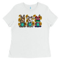 White western bunny Ladies Tee - MaliasSmallBusiness