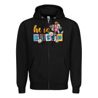 Black Easter Day He is risen Zipper Hoodie - OliviaCreatesArt