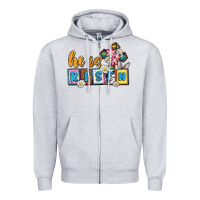 Heather Grey Easter Day He is risen Zipper Hoodie - OliviaCreatesArt