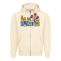 Sandshell Easter Day He is risen Zipper Hoodie - OliviaCreatesArt
